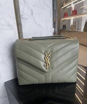 YSL Loulou Small Green Bag 25cm