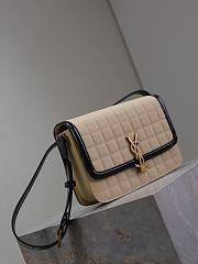 YSL SOLFERINO BOX BEIGE COLOR 23cm - 6