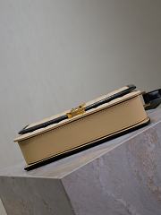 YSL SOLFERINO BOX BEIGE COLOR 23cm - 5