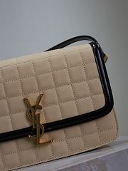 YSL SOLFERINO BOX BEIGE COLOR 23cm - 4