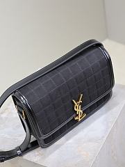 	 YSL SOLFERINO BOX BLACK COLOR 23cm - 4