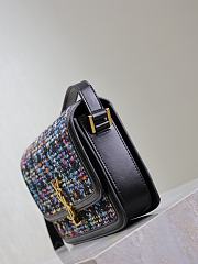 	 YSL SOLFERINO BOX Tweed Leather 23cm - 4