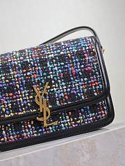 	 YSL SOLFERINO BOX Tweed Leather 23cm - 3