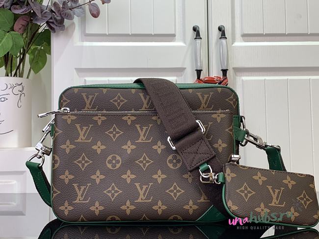 Louis Vuitton Monogram Macassar Bag 18.5 x 7 x 25cm - 1