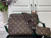 Louis Vuitton Monogram Macassar Bag 18.5 x 7 x 25cm - 1