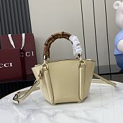 Gucci Mini Bamboo Tote Bag 16*27*14*4.6cm 02 - 2