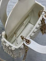 Dior White Mini Bag 17cm - 3