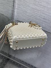 Dior White Mini Bag 17cm - 2