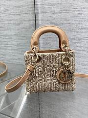 Dior Mini Lady 17cm Beige Color - 1