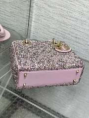 Dior Small Lady Pink Bag 20cm - 3