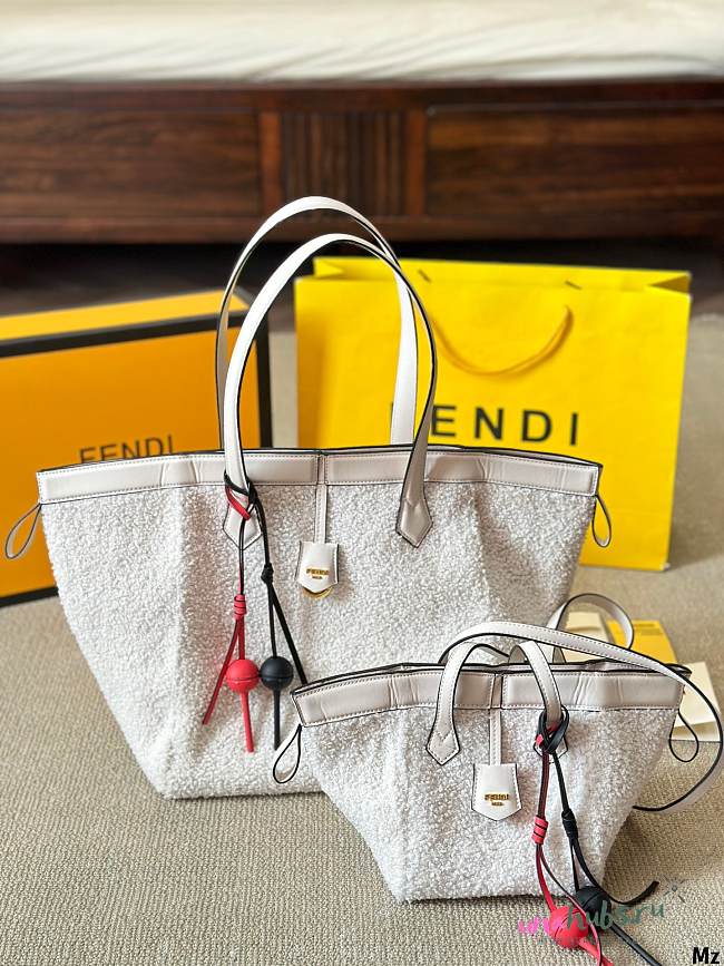 Fendi Origami Shearling Bag  - 1