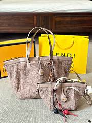 Fendi Origami Shearling Bag  - 6