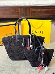 Fendi Origami Shearling Bag  - 2