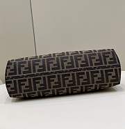 Fendi First FF Pattern Brown Bag 32.5x15x23.5cm  - 6