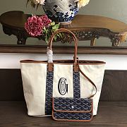 Goyard MM Anjou Reversible Canvas Tote 47X34X27X15cm - 4