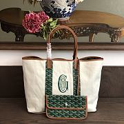 Goyard MM Anjou Reversible Canvas Tote 47X34X27X15cm - 3