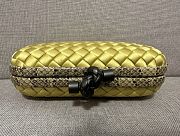 Bottega Veneta Pochette Knot clutch bag Yellow 18x10cm - 5