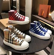 Burberry High Top Sneakers - 1