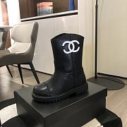 Chanel Baby Black Boot - 4