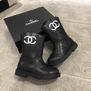 Chanel Baby Black Boot - 2