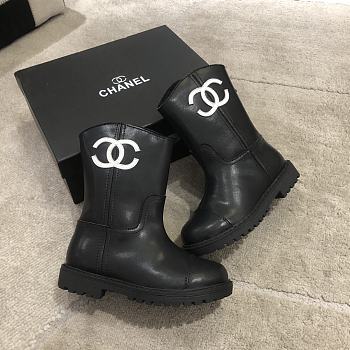 Chanel Baby Black Boot