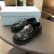 Prada Patent Leather Black Loafer  - 1