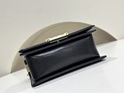 	 Chanel Small Black Caviar Leather Gold Hardware - 4