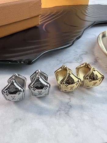 Louis Vuitton Nanogram Clip Earrings