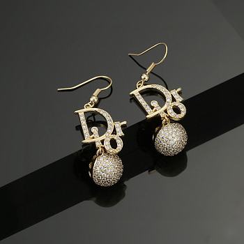 Dior Gold Earrings