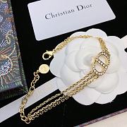 Dior Petit CD Bracelet Gold-Finish Metal - 1