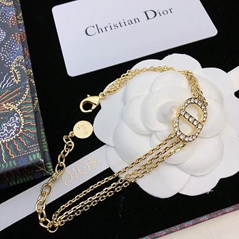 Dior Petit CD Bracelet Gold-Finish Metal