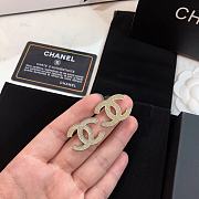 Chanel CC Gold Earrings - 2