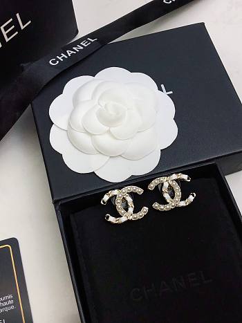 Chanel Earrings CC logo