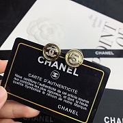 Chanel Gold Metal Earrings  - 4