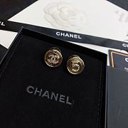 Chanel Gold Metal Earrings  - 5