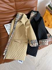 Burberry Check Hood Quilted Nylon Jacket - 1