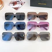 Bvlgari Frameless Squared Sunglasses  - 2