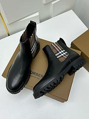 Burberry chelsea leather boots - 5