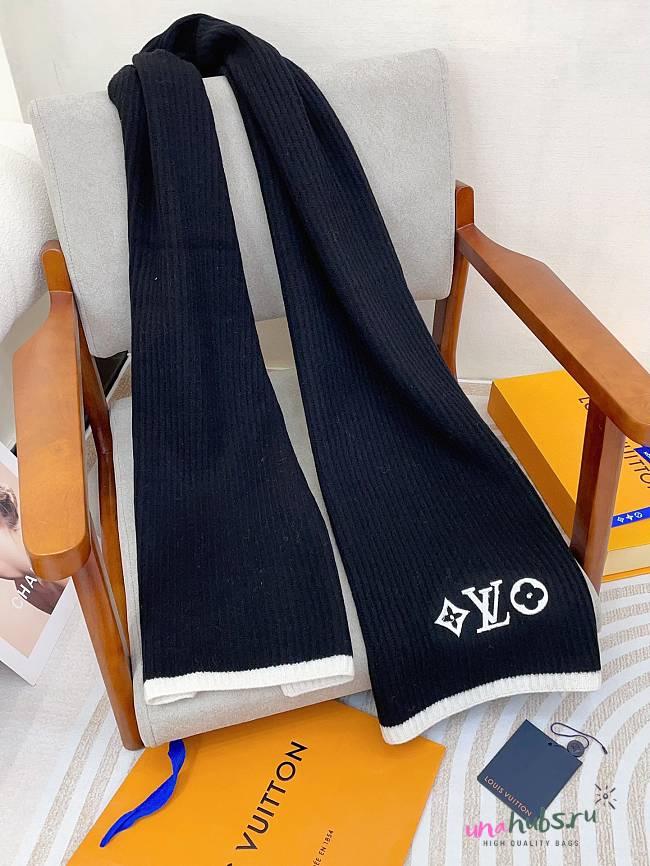 LV Headline Scarf S00 35*190CM - 1
