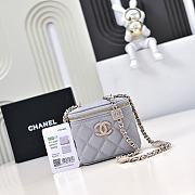 Chanel Mini Vanity Lambskin Leather - 11*8.5*7cm - 6