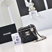 Chanel Mini Vanity Lambskin Leather - 11*8.5*7cm - 5