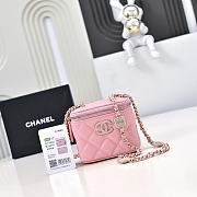 Chanel Mini Vanity Lambskin Leather - 11*8.5*7cm - 2