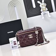 Chanel Vanity Lambskin Bag - 10-17-8cm - 2