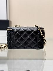 Chanel Vanity Black Lambskin Bag - 10-17-8cm - 6