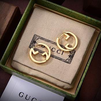Gucci Blondie hoop earrings
