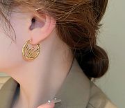 Fendi Hoop Earrings - 1