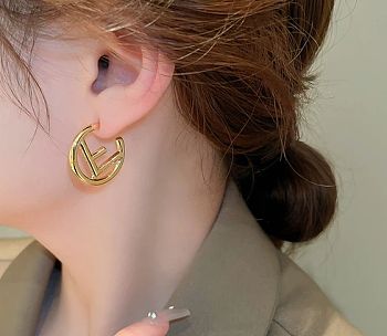 Fendi Hoop Earrings