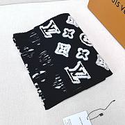 Louis Vuitton LV 3D Scarf Black 34*220CM - 4
