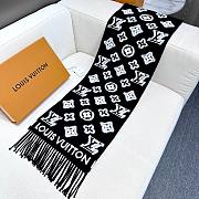 Louis Vuitton LV 3D Scarf Black 34*220CM - 3