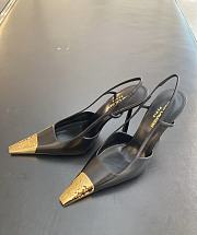 YSL Jeanne Slingback Pumps In Smooth Leather - 2